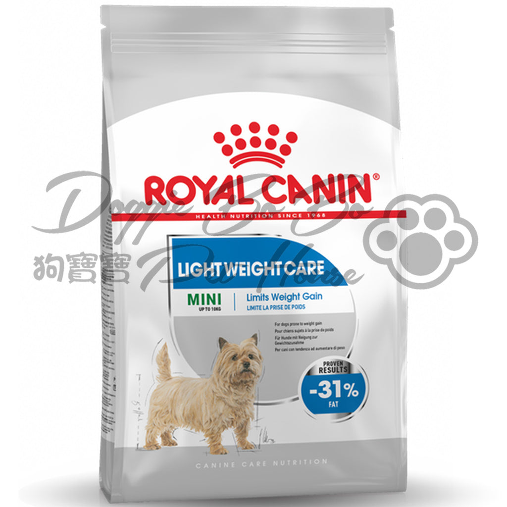 Royal Canin Mini Light Weight Care 減肥糧(小型犬) – 狗寶寶Doggie Bo Bo